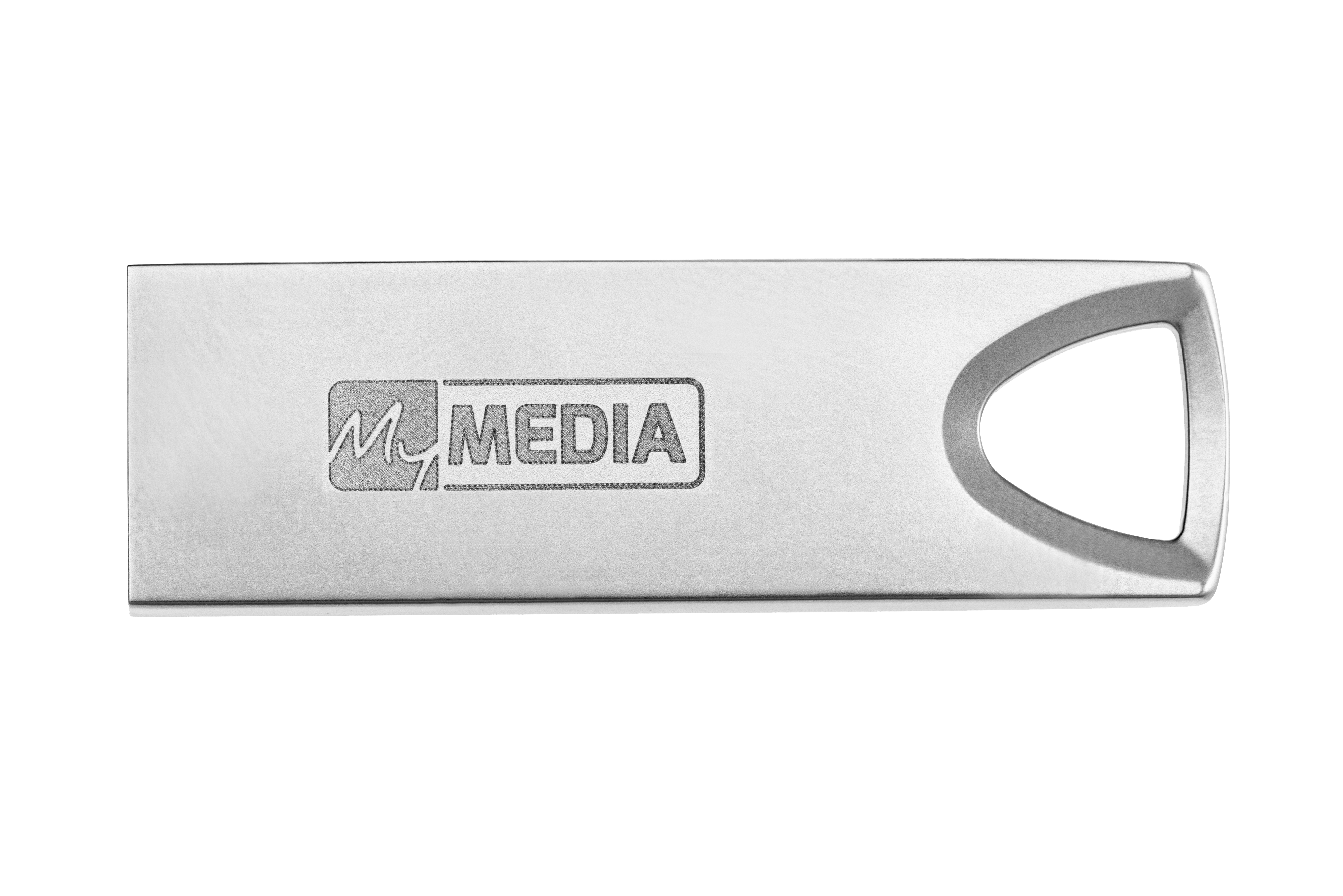 Clé USB 2.0 MYMEDIA MyAlu - 64 Go, Design Aluminium, Plug-and-play